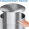 Hls Commercial 50 gal Round Outdoor Can, Silver, Open Top, Stainless Steel, 21.7 in HLS50DSI - alternate 9